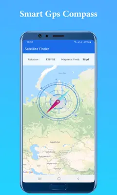 Satellite Finder android App screenshot 0