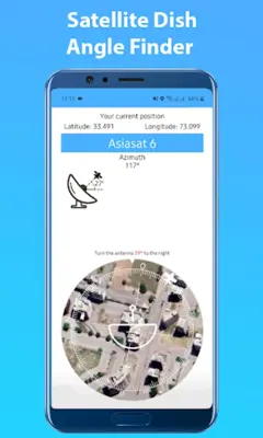 Satellite Finder android App screenshot 2